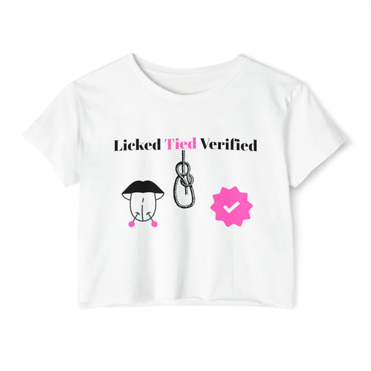 LICKED. TIED. VERIFIED.